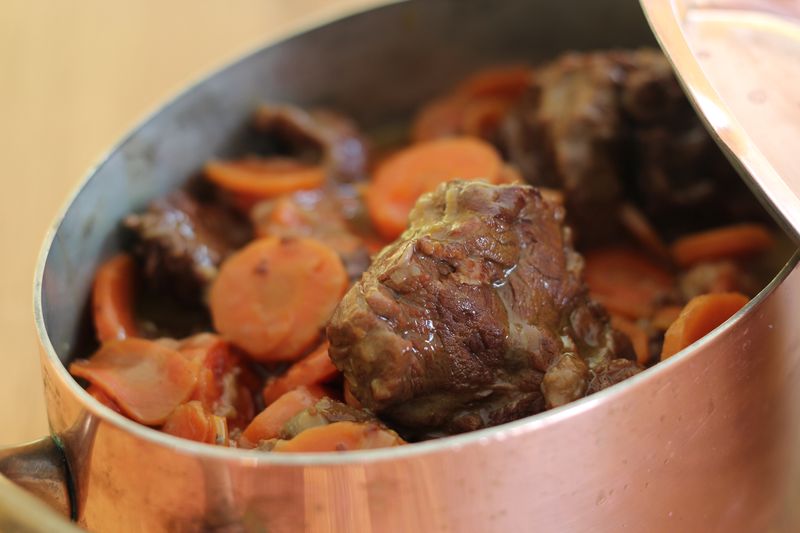 Bœuf aux carottes à la normande