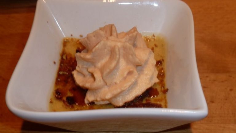 crème brûlée au foie gras