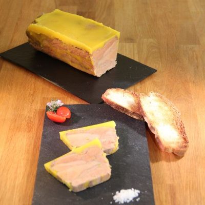 Foie gras en terrine façon Pierre Yves