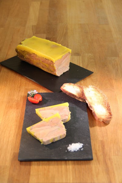 Foie gras en terrine façon Pierre Yves