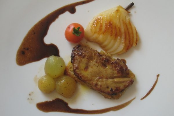Escalope de foie gras aux fruits d’automne