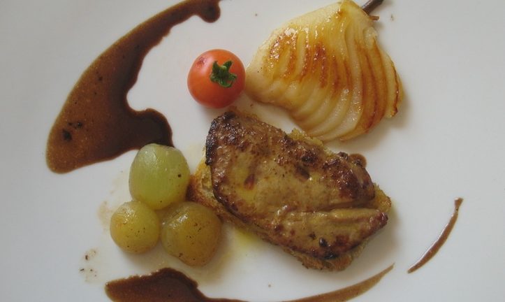 foie gras aux fruits d'automne