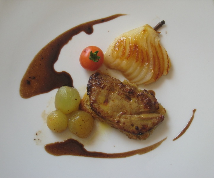 Escalope de foie gras aux fruits d’automne