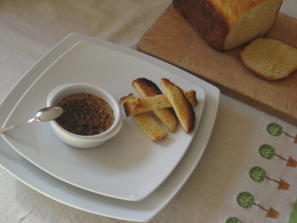Crème brûlée au foie gras