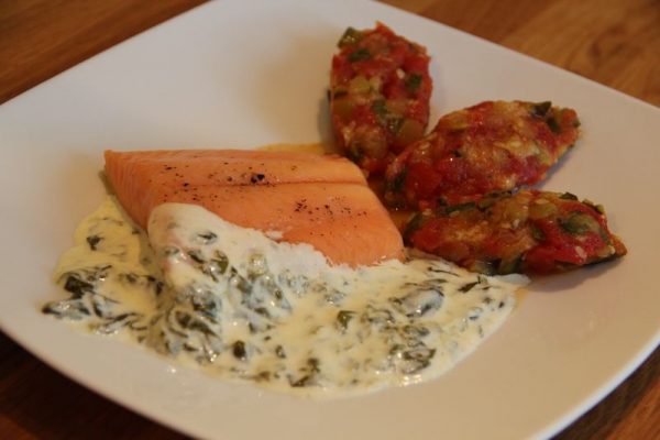 Pavé d’omble chevalier à l’oseille – Cuisson basse température