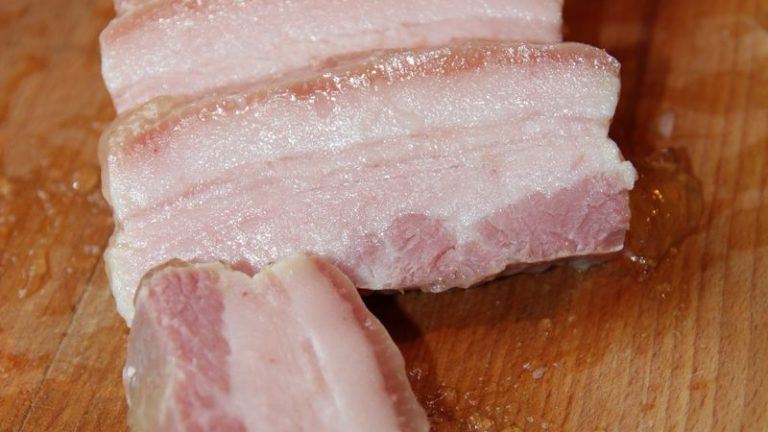 poitrine de porc basse température