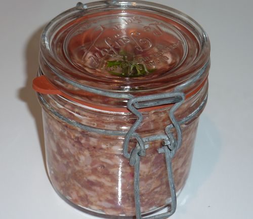 Pâté de sanglier en bocaux