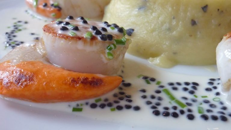 saint Jacques caviar hareng