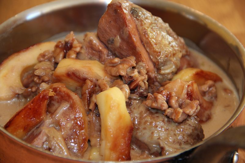 Pintade normande maison