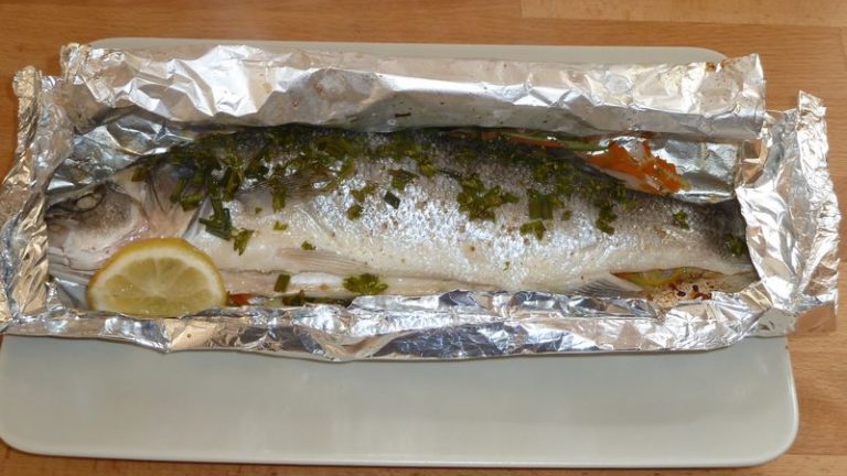 bar en papillote