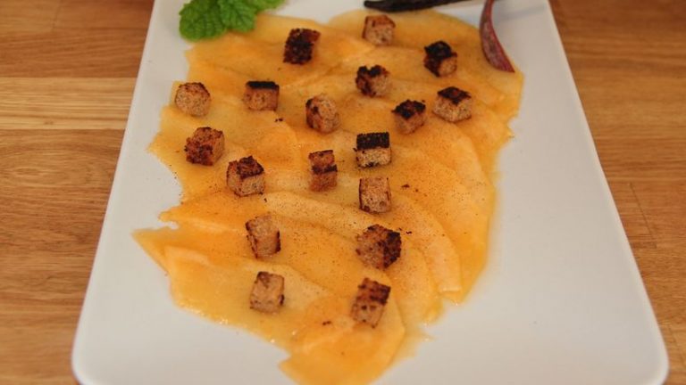 carpaccio de melon