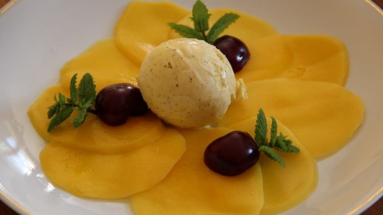 carpaccio de mangue