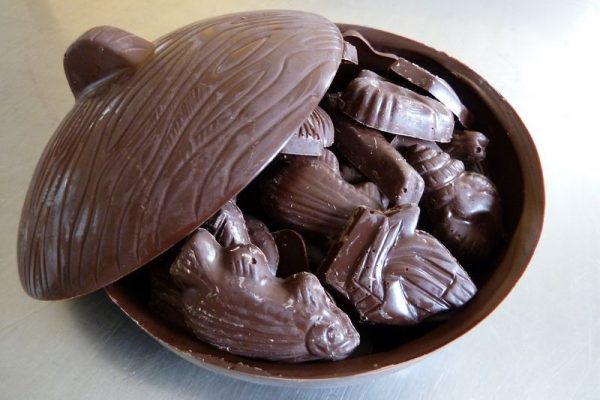 Chocolat, moulage de friture