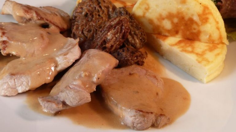 mignon de porc morille