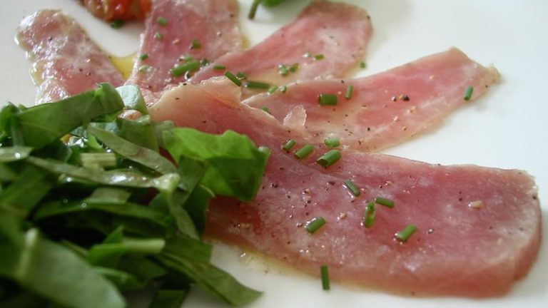 carpaccio de Thon