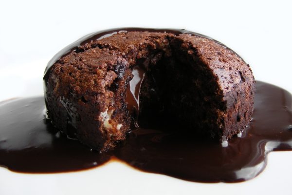 Fondant de chocolat chaud