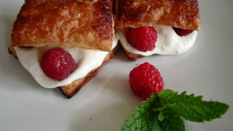 croustillant framboise