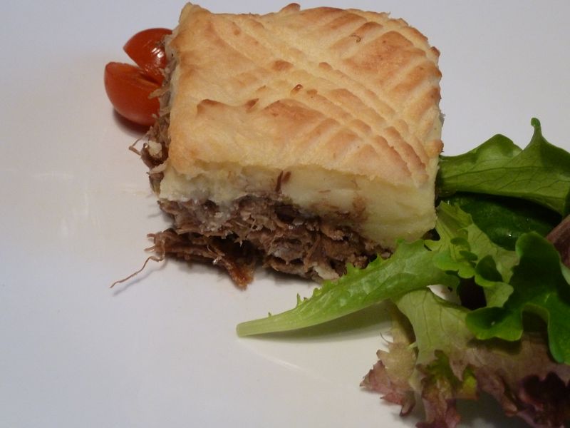 Parmentier de canard