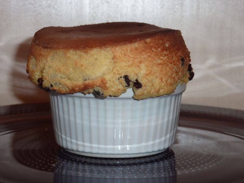 Soufflé Grand Marnier et chocolat