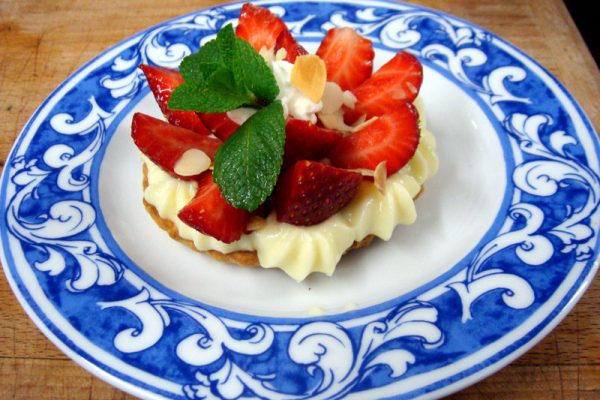 Tartelette aux fraises