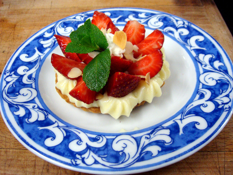 Tartelette aux fraises