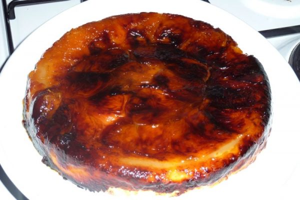 Tarte tatin à l’abricot