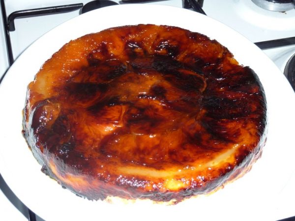 Tarte tatin à l’abricot