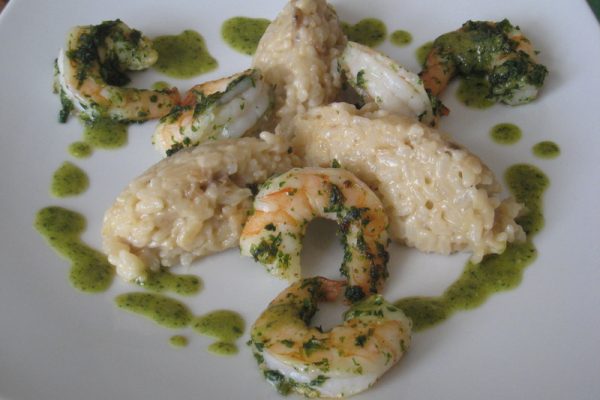 Risotto aux crevettes
