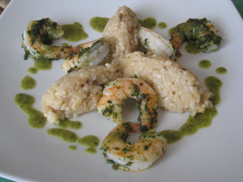 Risotto aux crevettes