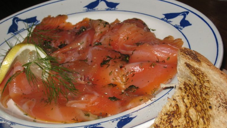 saumon à la scandinave