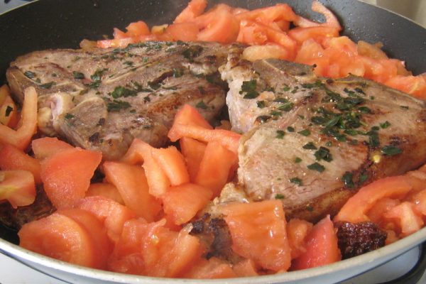 Tbone de veau à la milanaise