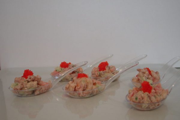 Cuillère de crevettes
