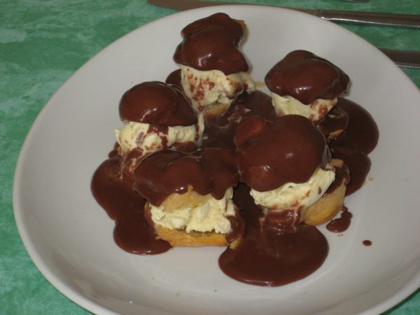La sauce chocolat