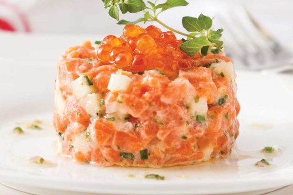 Tartare de saumon