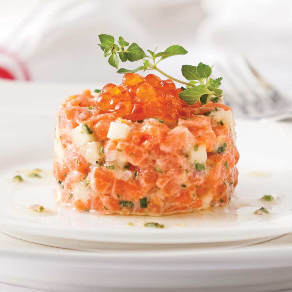 Tartare de saumon