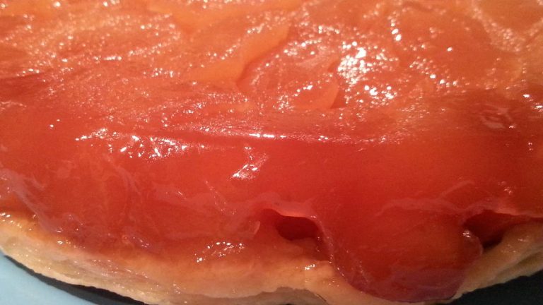 tarte tatin aux pommes