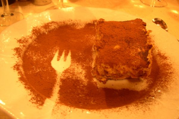 Un tiramisu à Bergame…