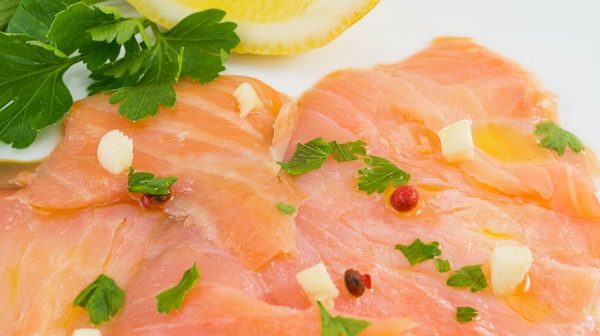 Carpaccio de saumon