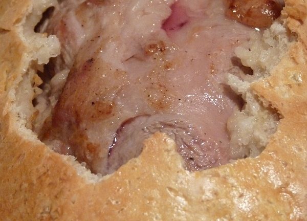 gigot en croûte de sel