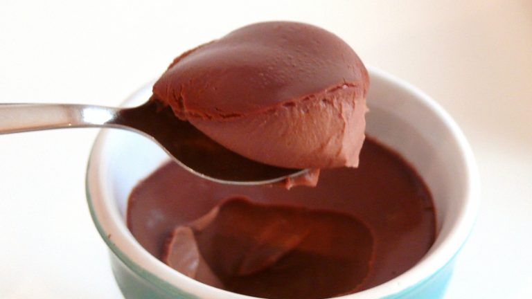 pot de crème chocolat