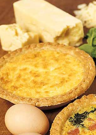 quiche à la fourme d'ambert