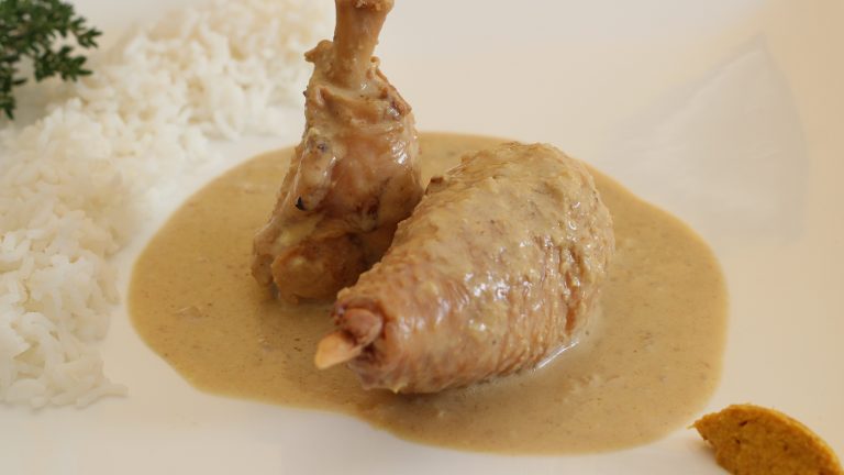 Poulet au curry vert – Cuisson basse température