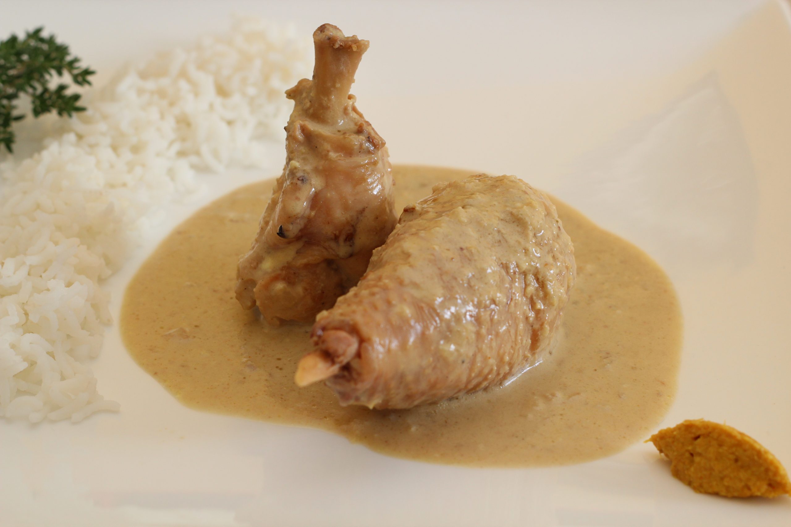 Poulet au curry vert - Cuisson sous-vide à basse température