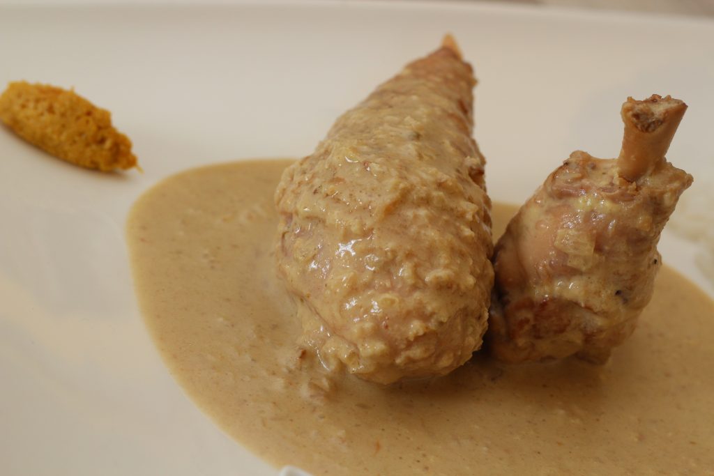 Poulet au curry vert – Cuisson basse température
