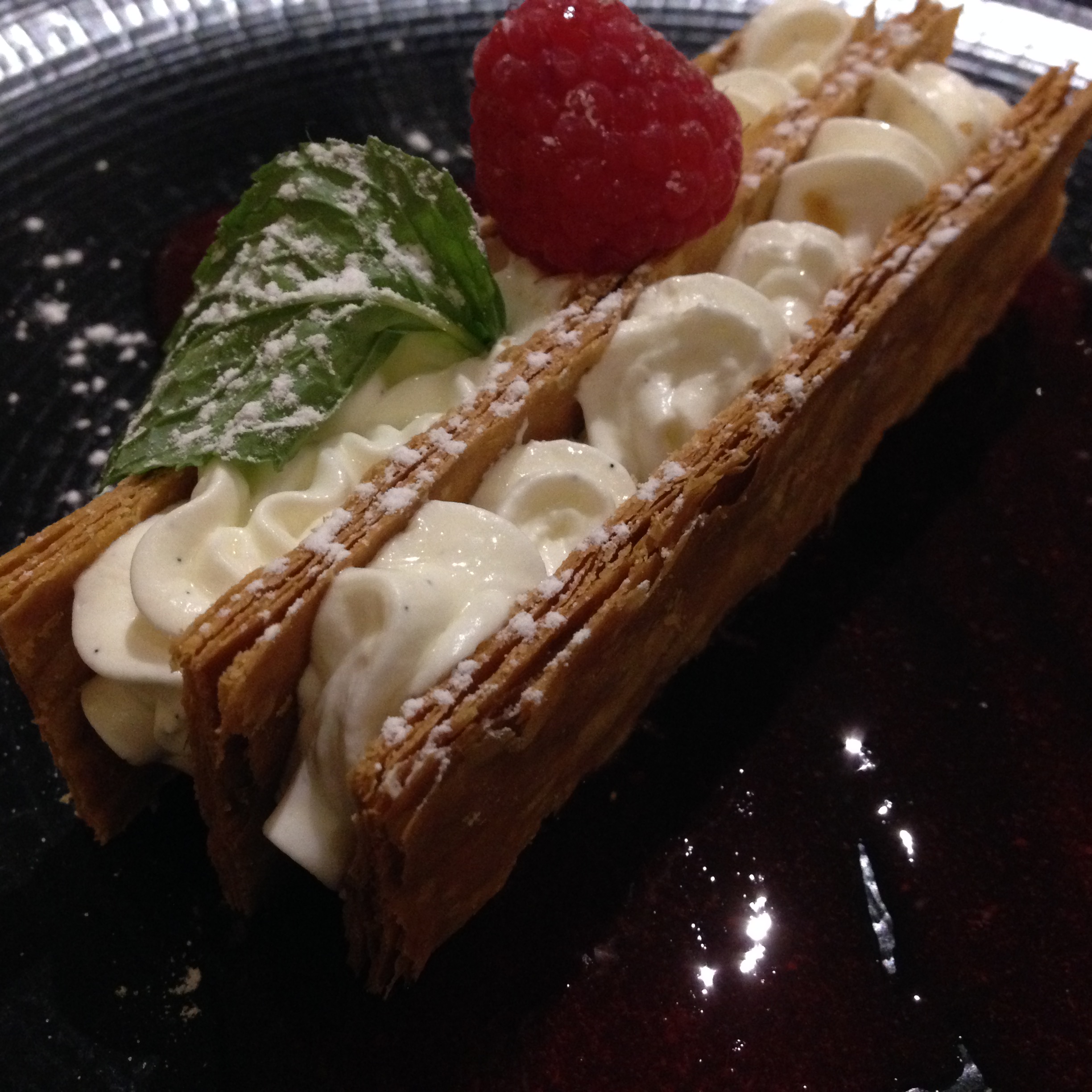 Millefeuille caramélisé