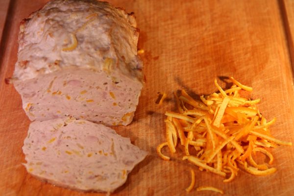 Terrine de veau et volaille aux agrumes
