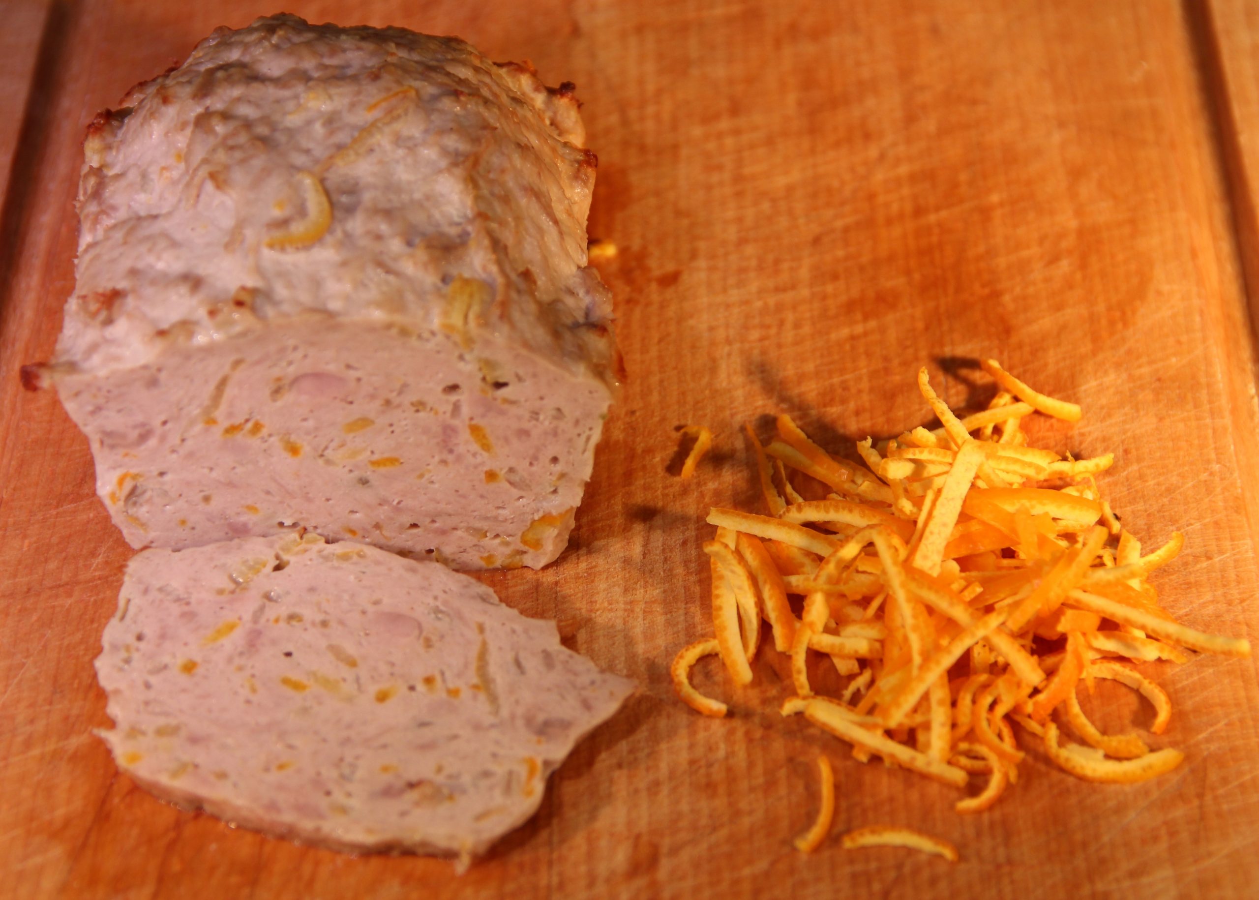 terrine de veau à l'orange