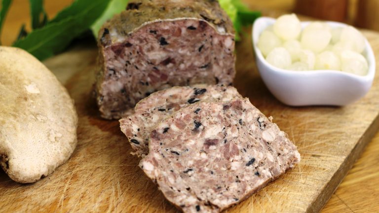 terrine de campagne aux trompettes de la mort
