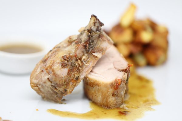 Poitrine de porc au chimichurri parrillero  basse température