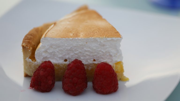 tarte ciron meringuée